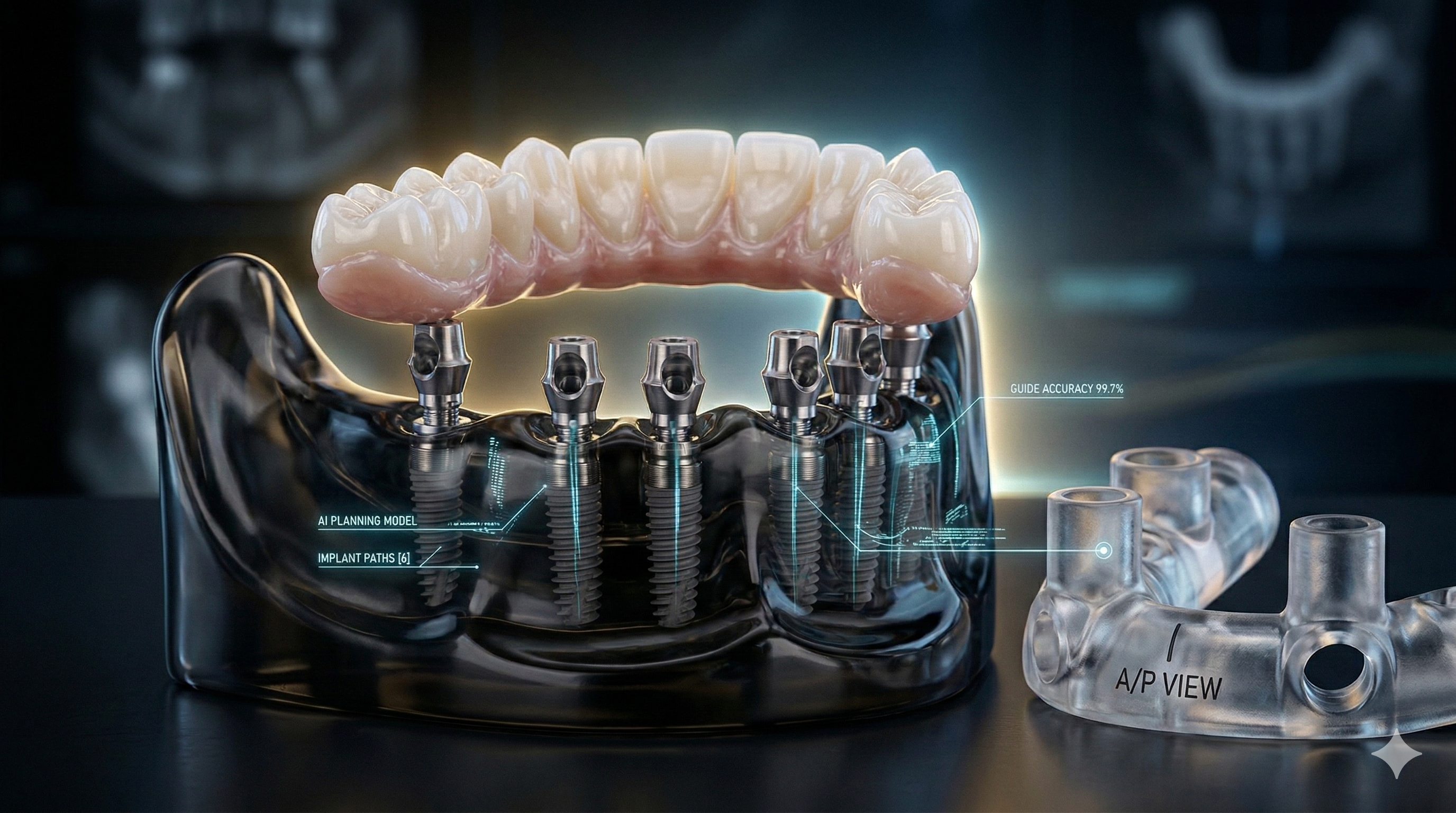 שיקום על שתלים בגישה דיגיטלית